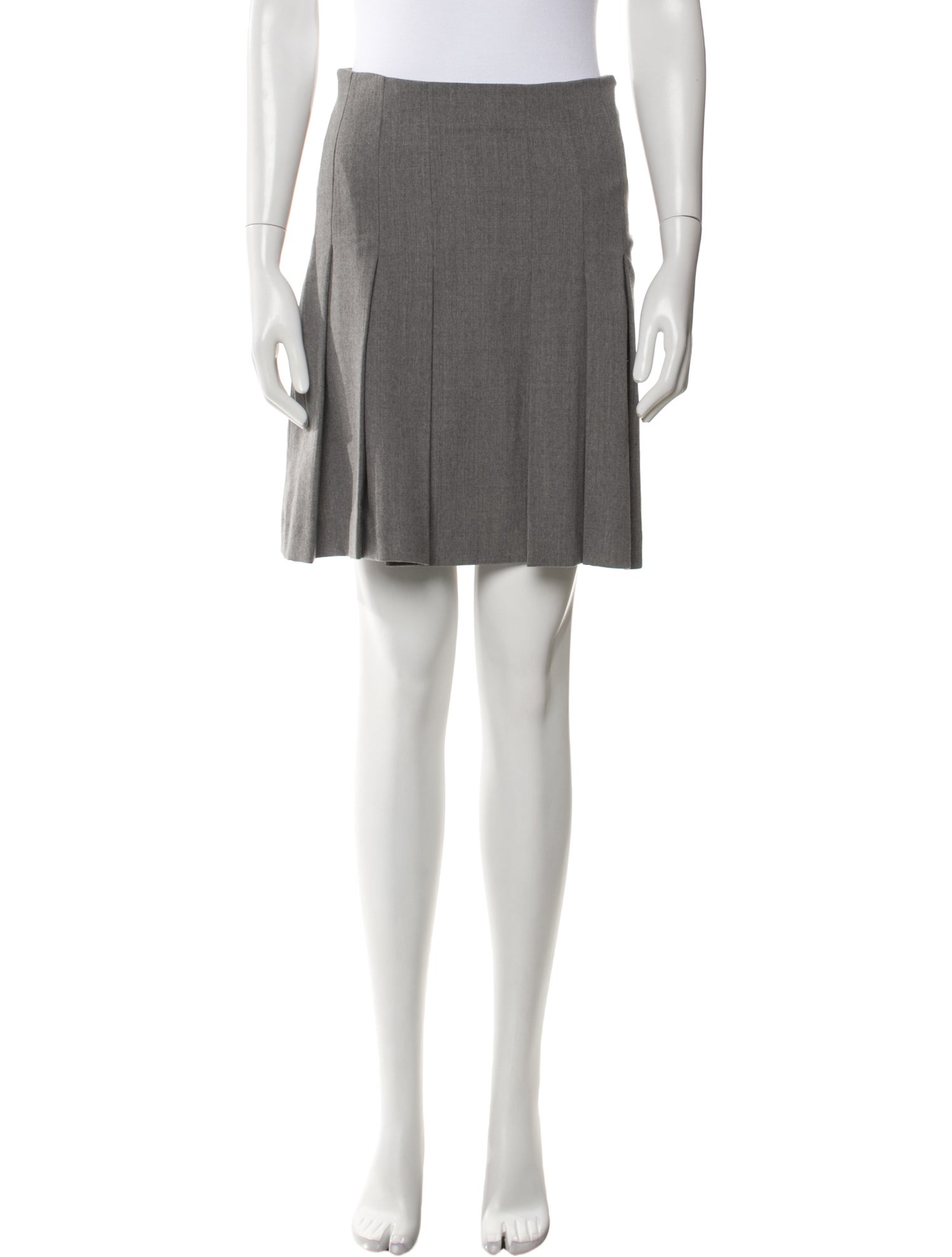 Valentino Virgin Wool Mini Skirt