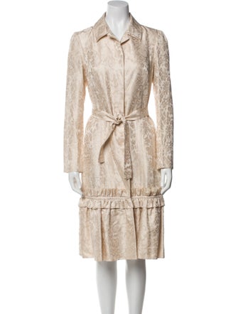 Valentino Printed Midi Length Dress