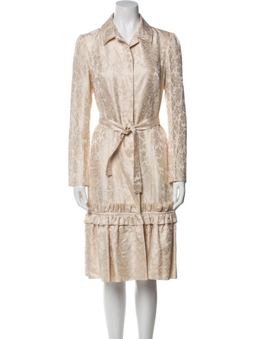 Valentino Printed Midi Length Dress