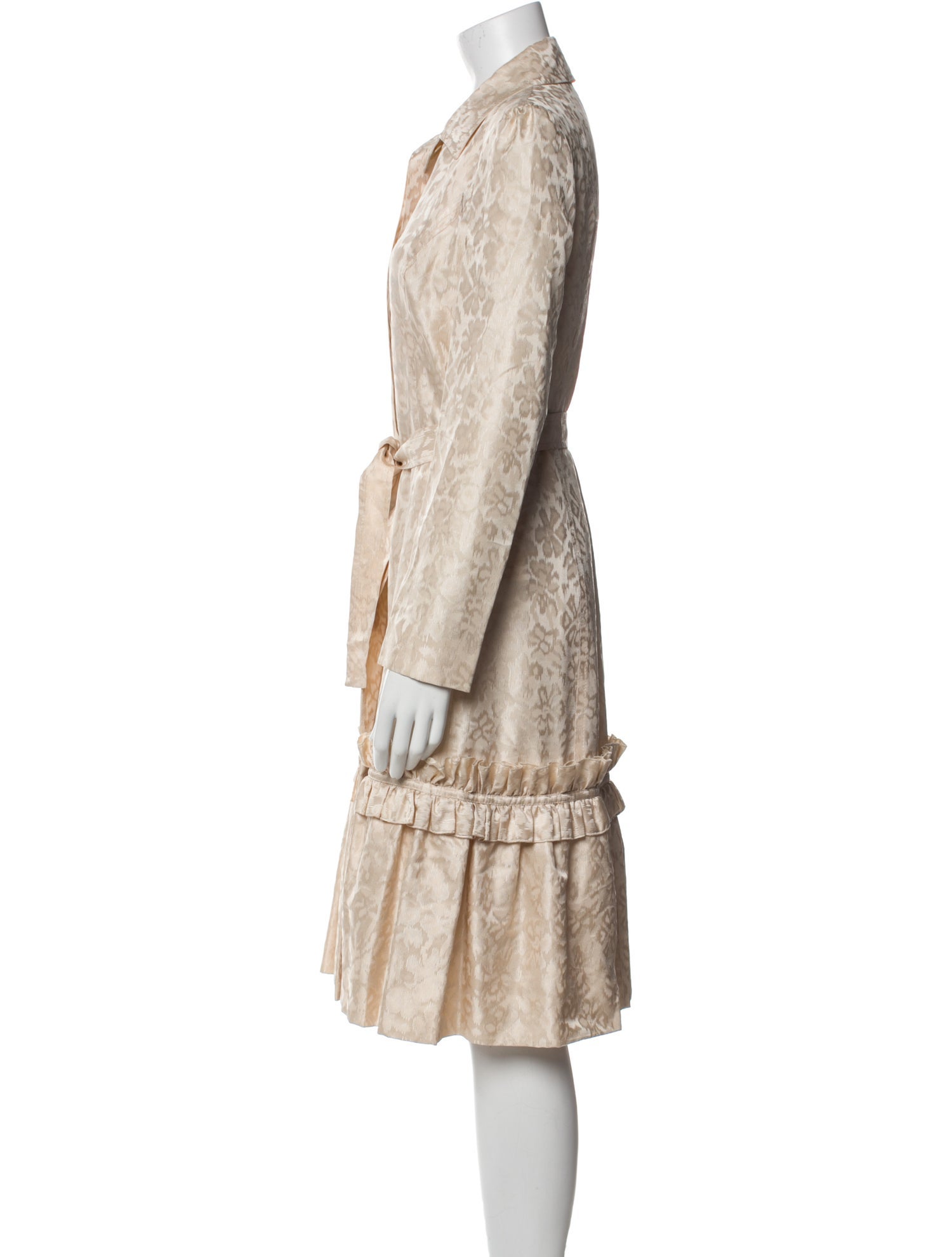 Valentino Printed Midi Length Dress