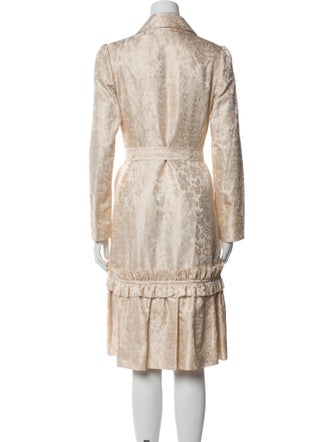 Valentino Printed Midi Length Dress