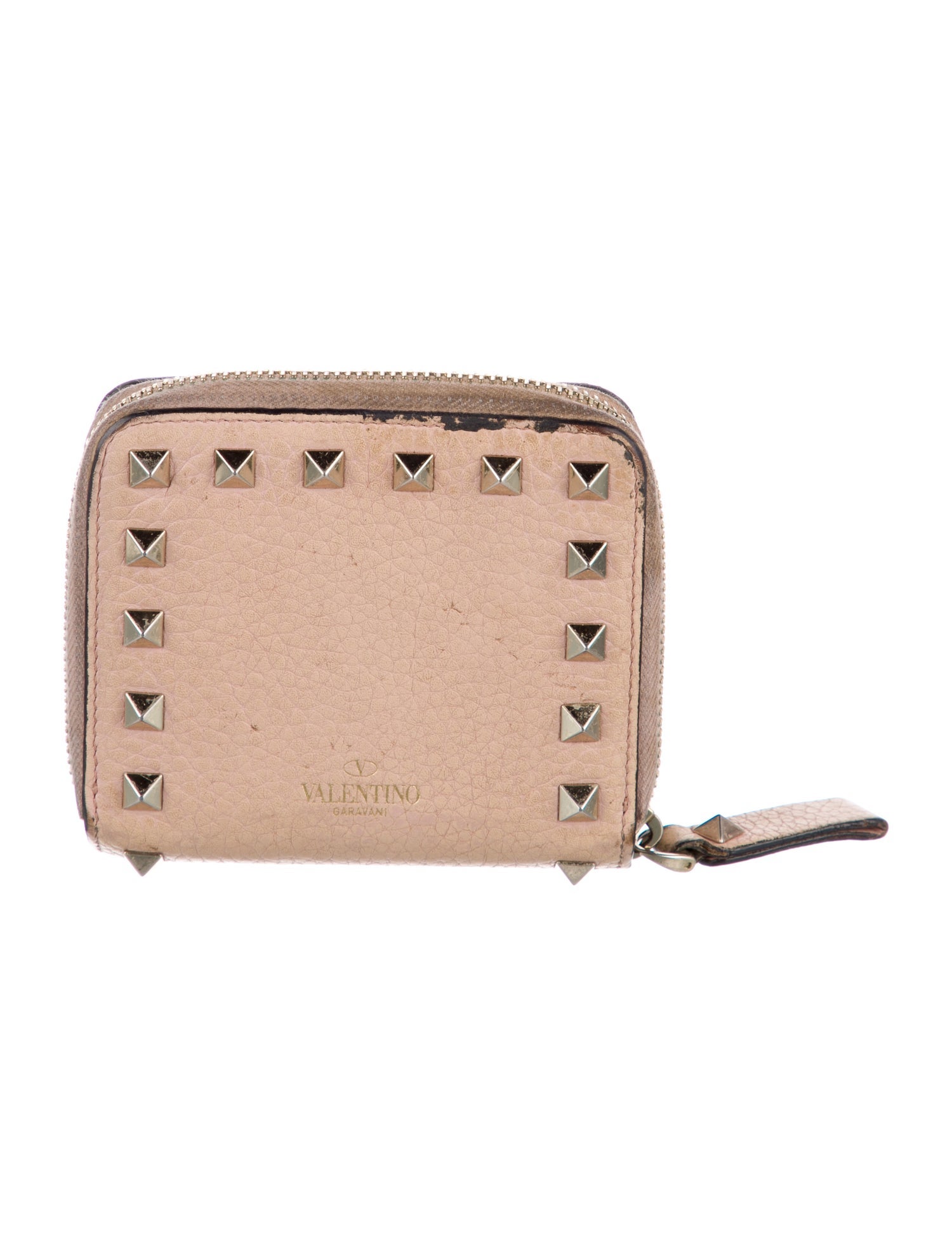 Valentino Leather Compact Wallet