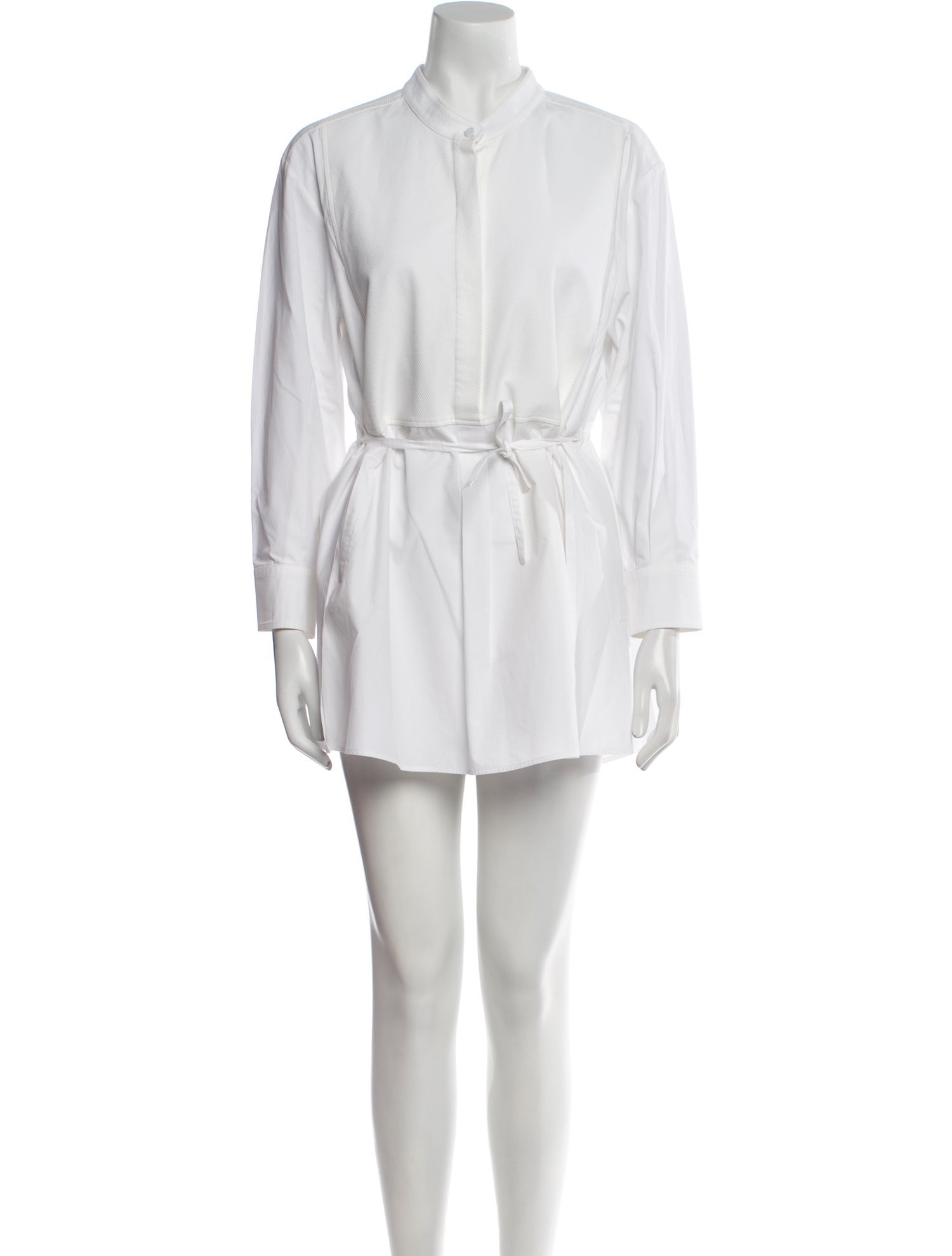 Valentino Mock Neck Mini Dress