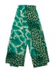 Valentino Silk Animal Print Scarf