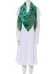 Valentino Silk Animal Print Scarf