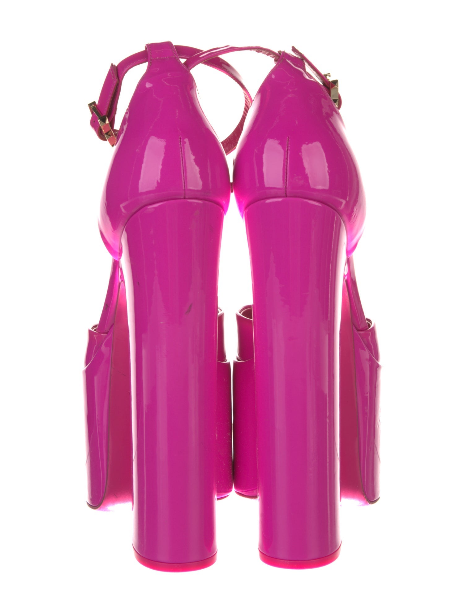 Valentino Patent Leather D'Orsay Pumps