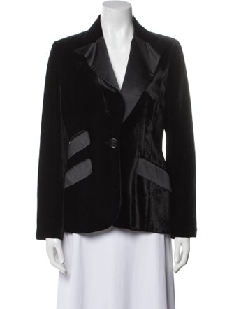 Valentino Virgin Wool Striped Jacket