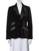 Valentino Virgin Wool Striped Jacket