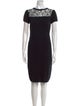 Valentino Wool Knee-Length Dress