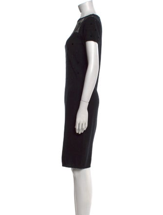 Valentino Wool Knee-Length Dress