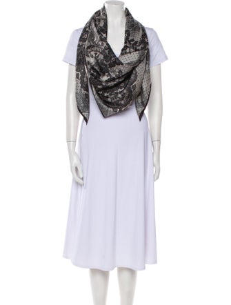 Valentino Silk Printed Scarf