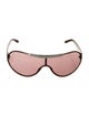 Valentino Shield Tinted Sunglasses
