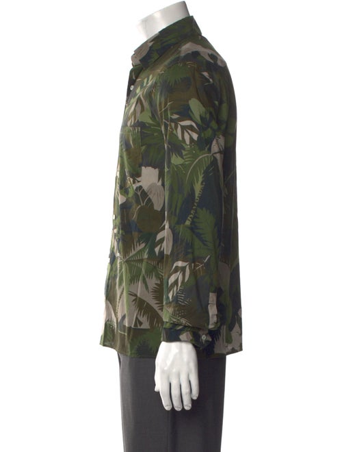 Valentino Printed Long Sleeve Shirt
