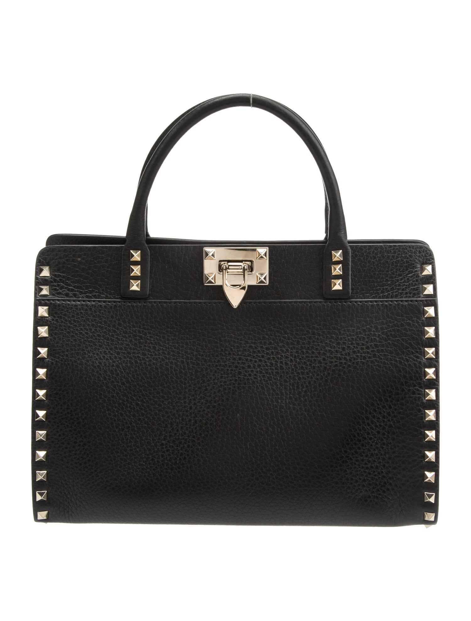 Valentino Rockstud Top Handle Bag