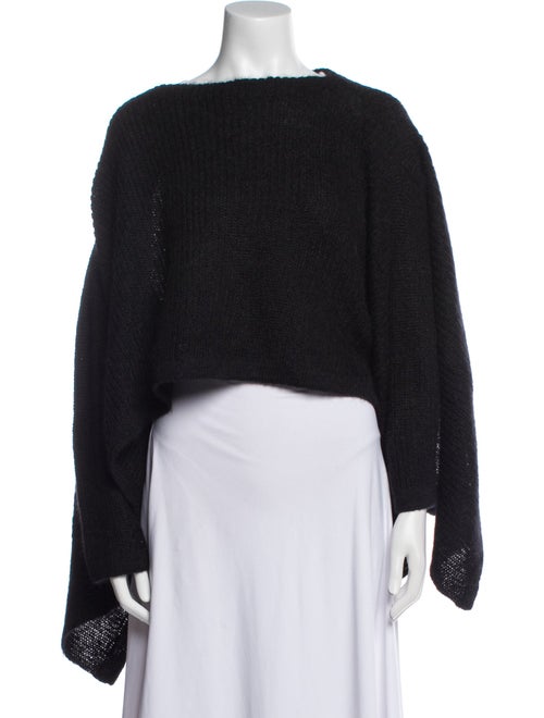 Valentino Mohair Scoop Neck Sweater