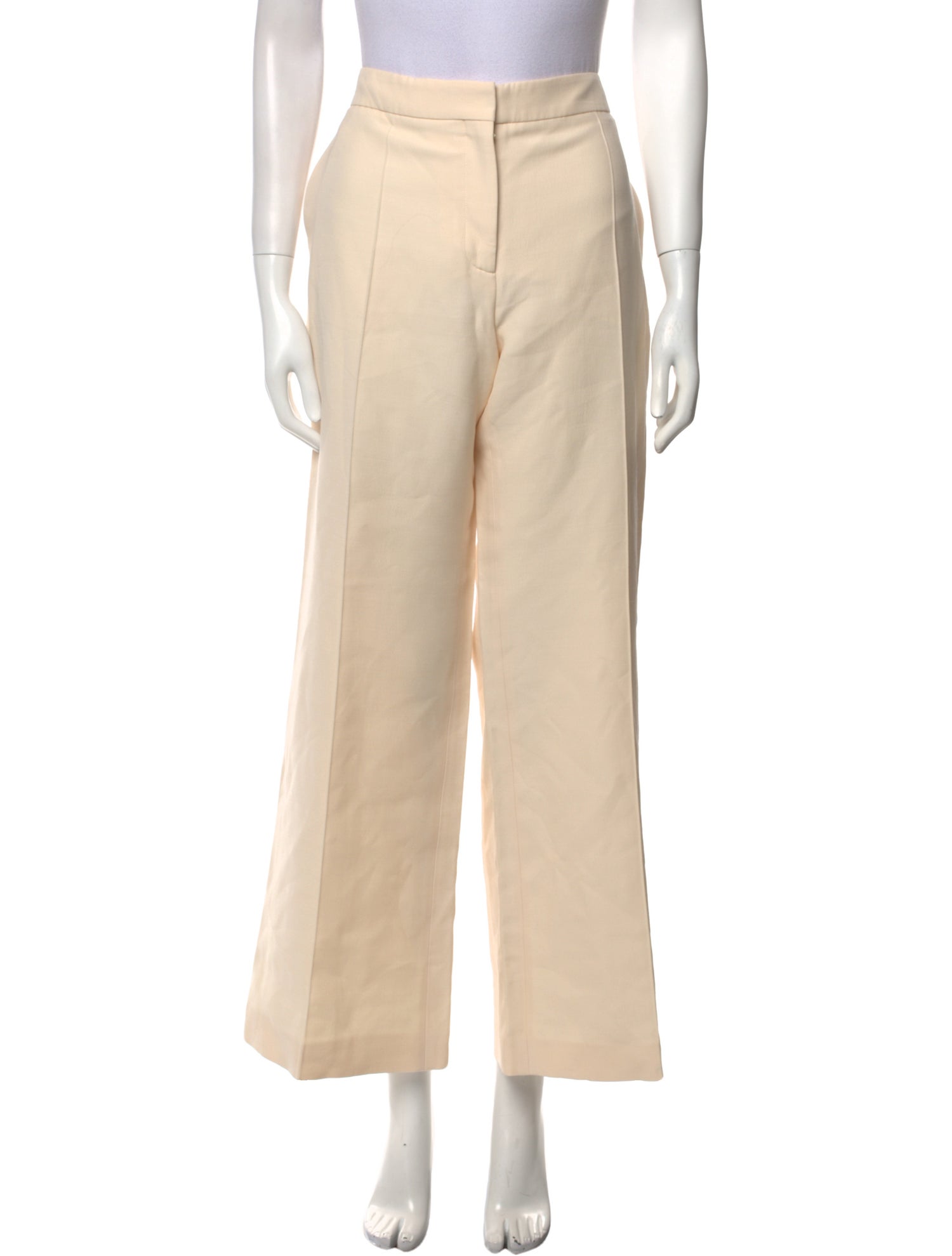 Valentino Virgin Wool Wide Leg Pants w/ Tags