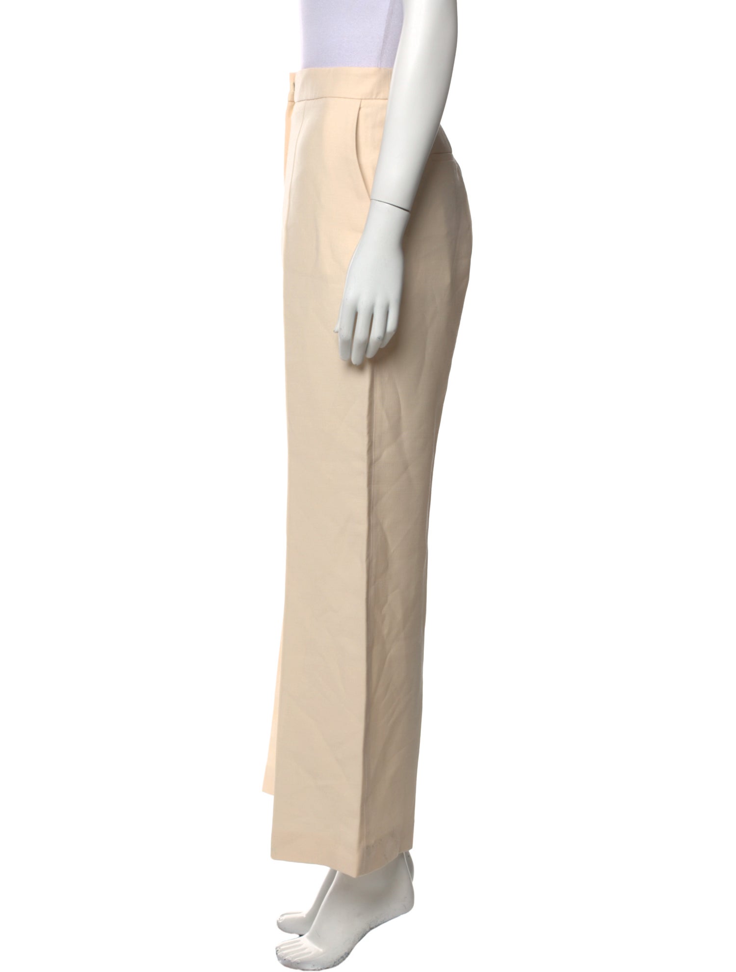 Valentino Virgin Wool Wide Leg Pants w/ Tags