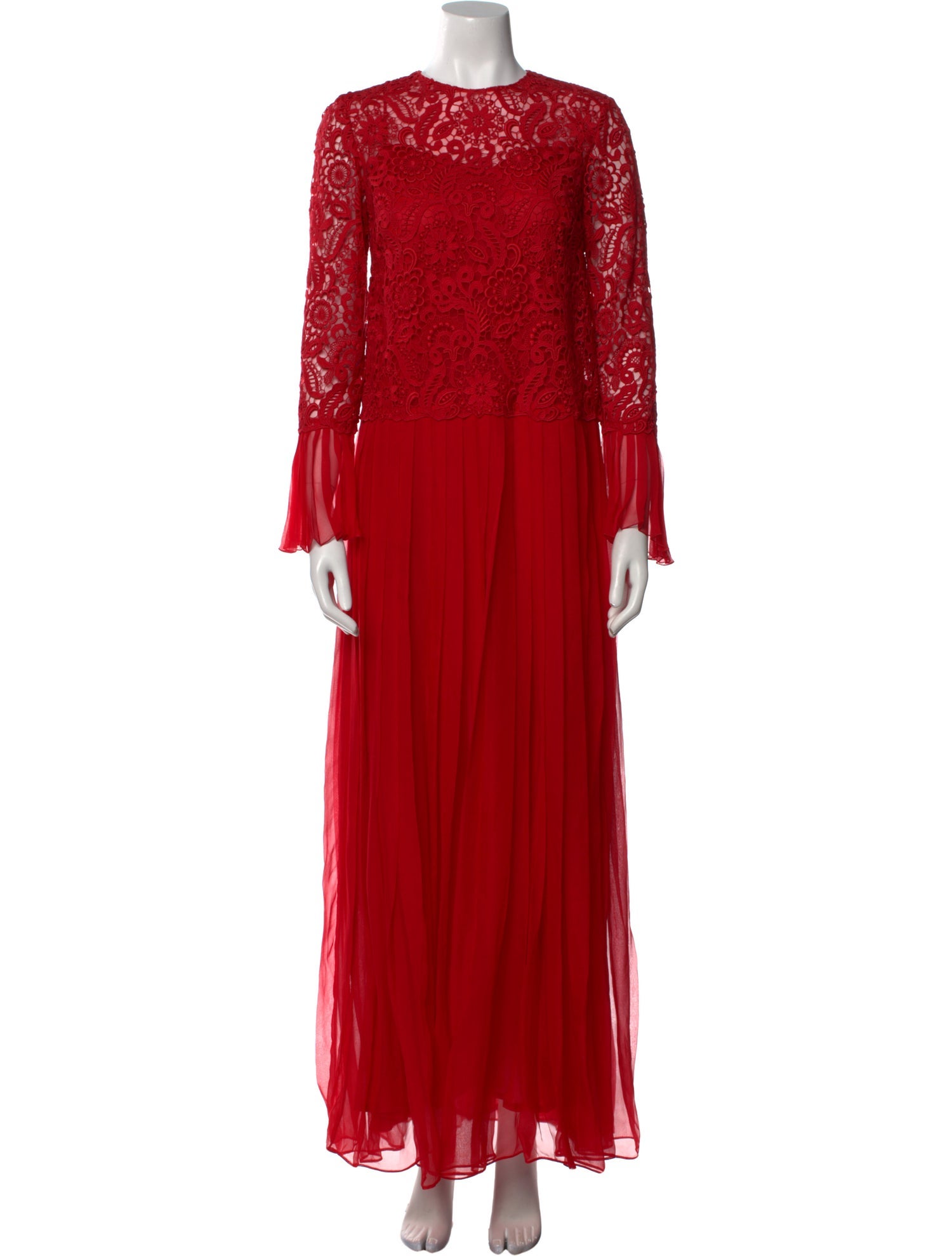 Valentino Silk Long Dress