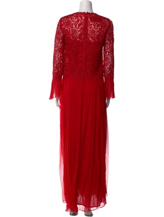 Valentino Silk Long Dress