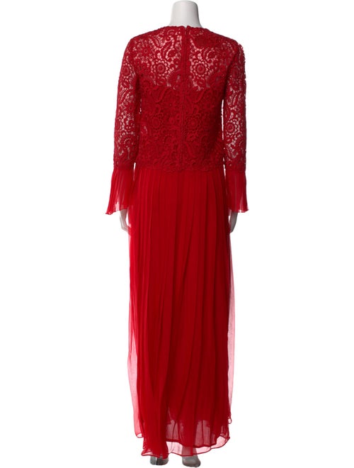 Valentino Silk Long Dress
