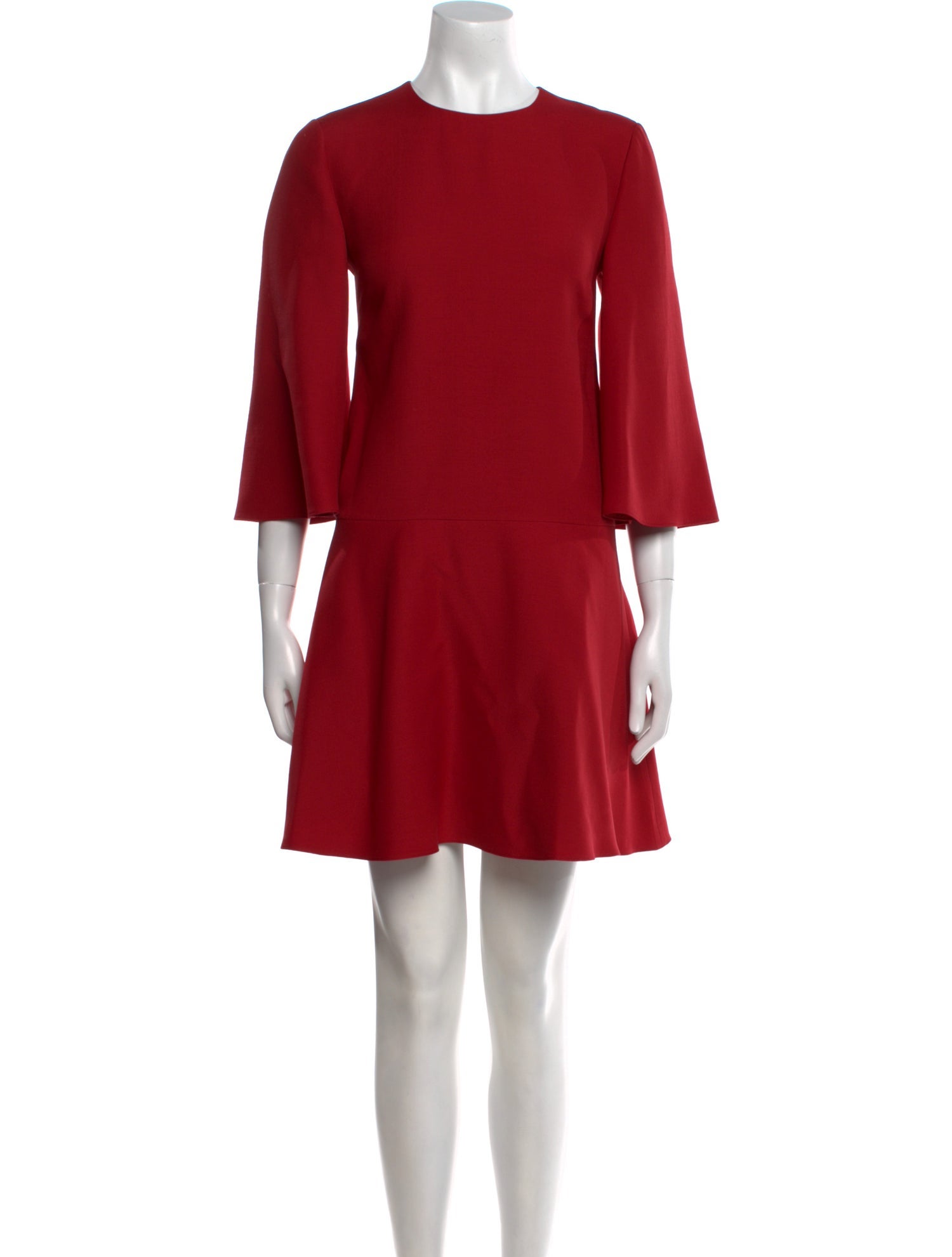 Valentino Virgin Wool Mini Dress