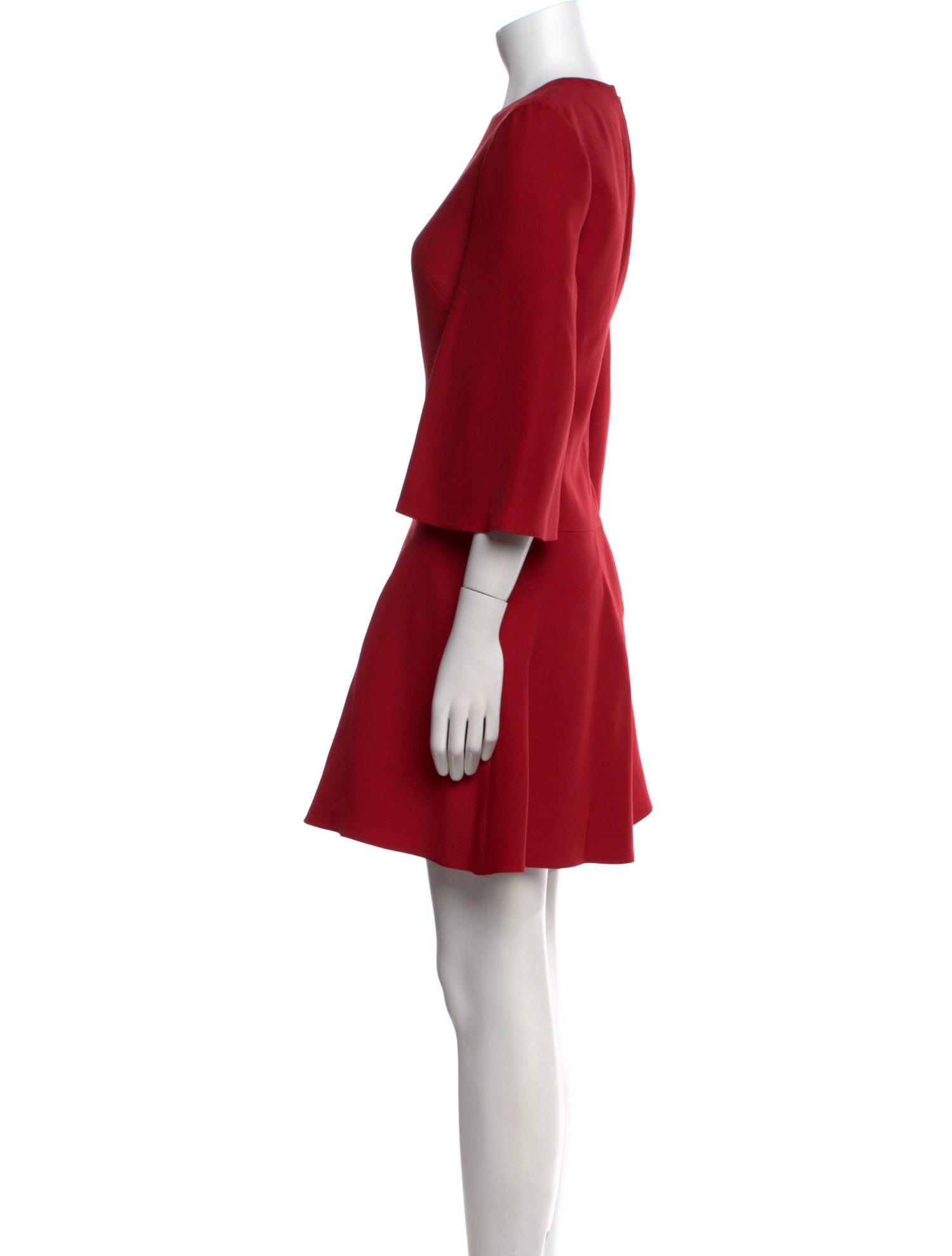 Valentino Virgin Wool Mini Dress