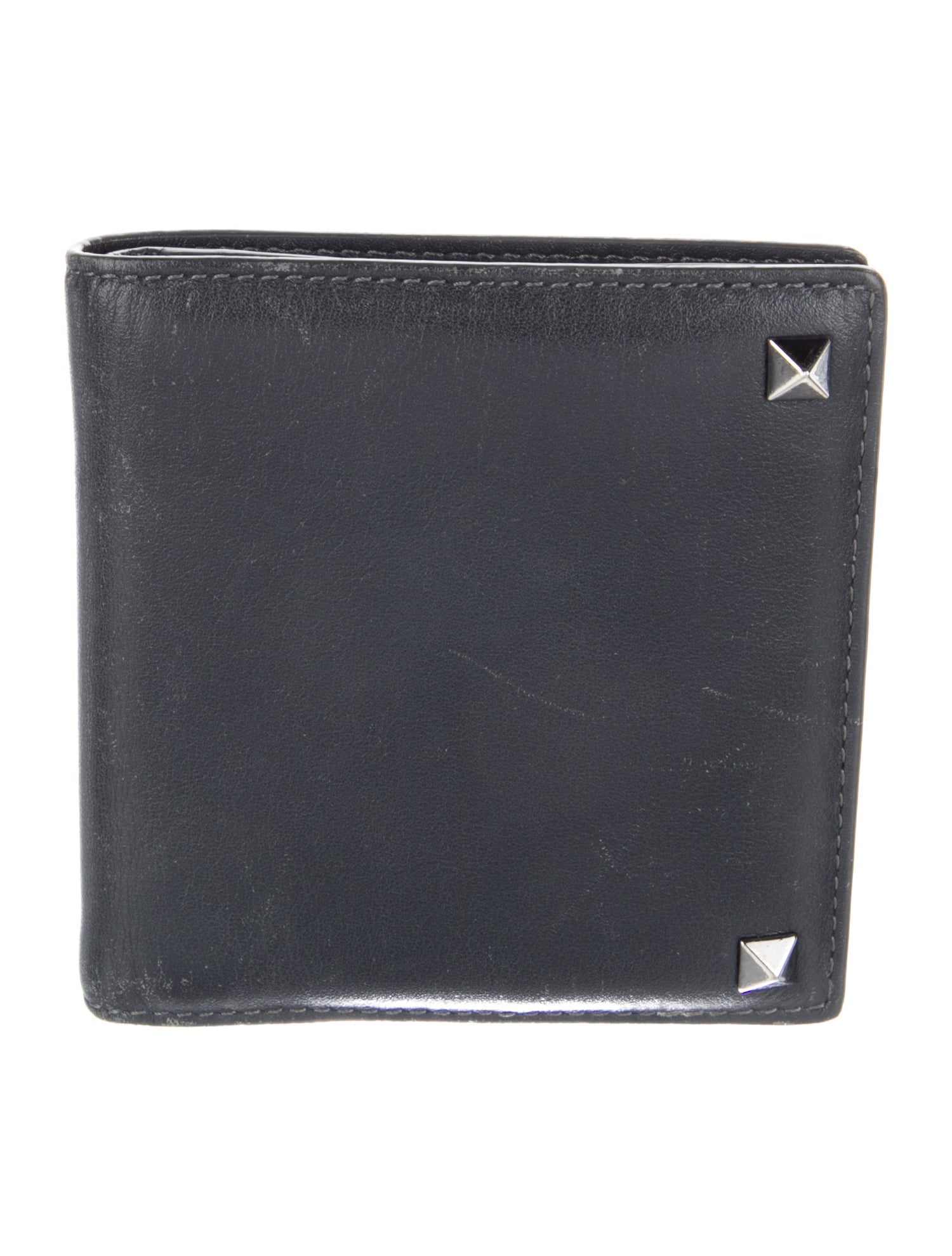 Valentino Leather Bifold Wallet