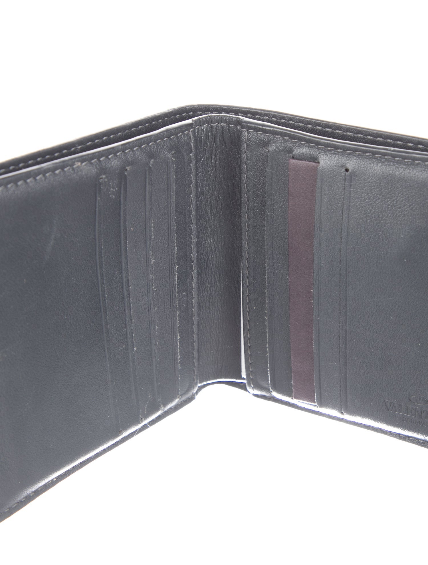 Valentino Leather Bifold Wallet
