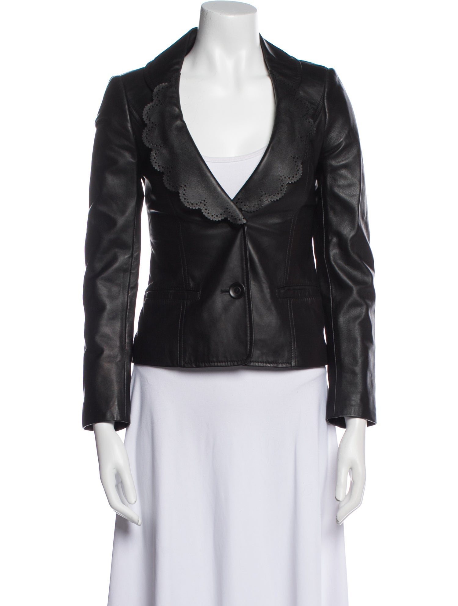 Valentino Leather Jacket