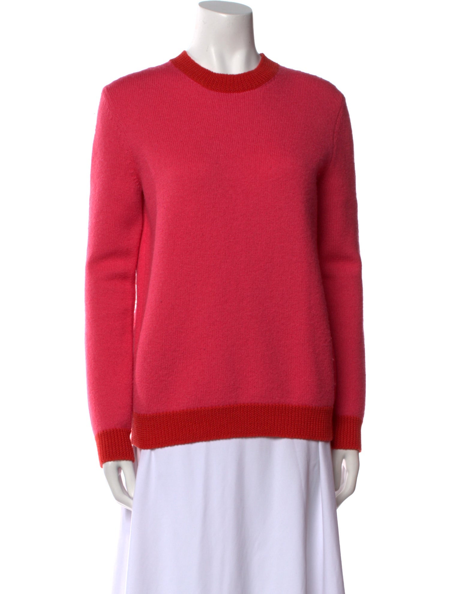 Valentino Virgin Wool Crew Neck Sweater