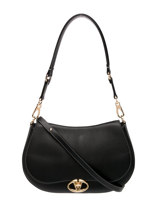 Valentino Leather Ohval Medium