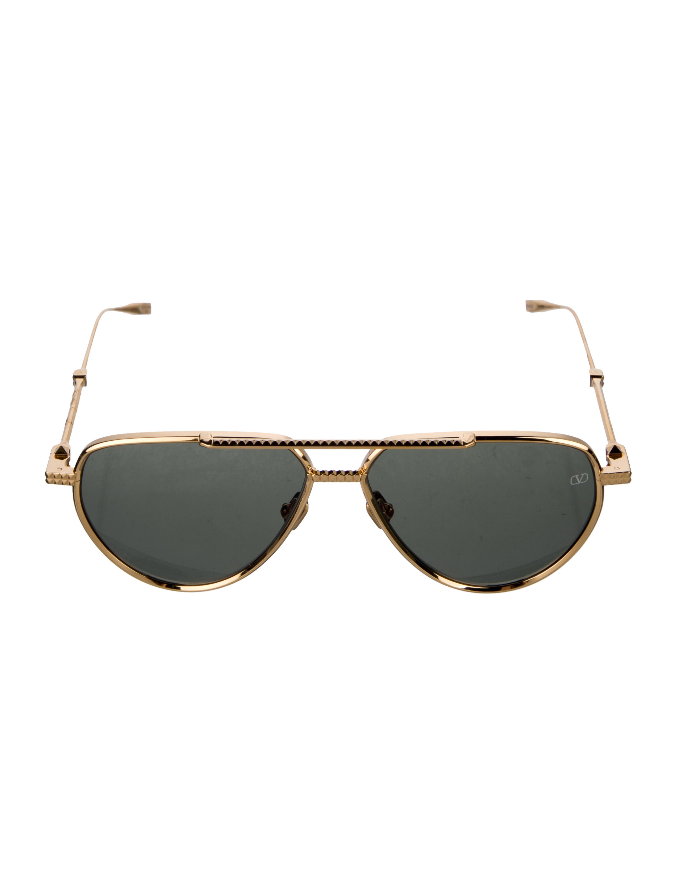 Valentino Aviator Tinted Sunglasses
