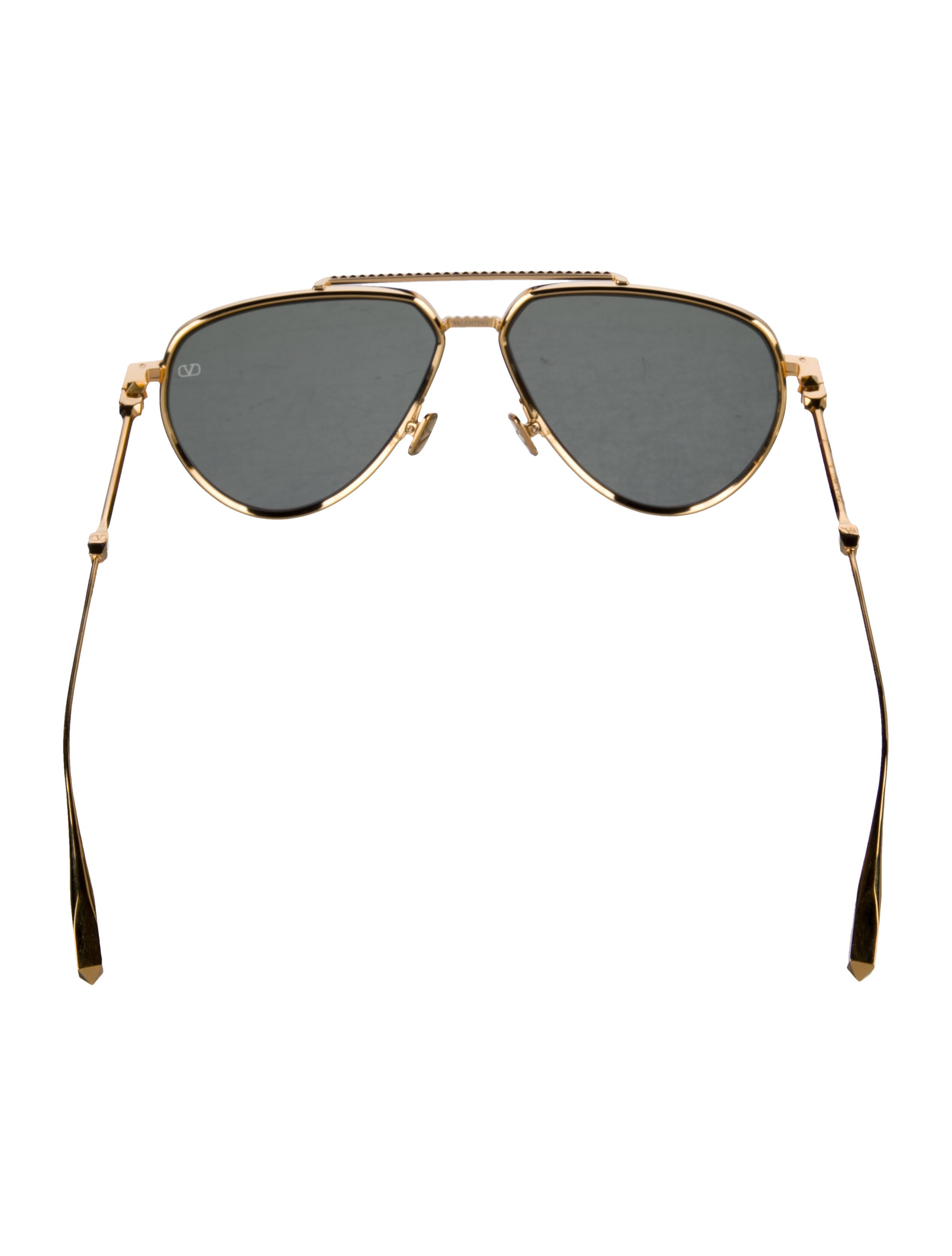 Valentino Aviator Tinted Sunglasses