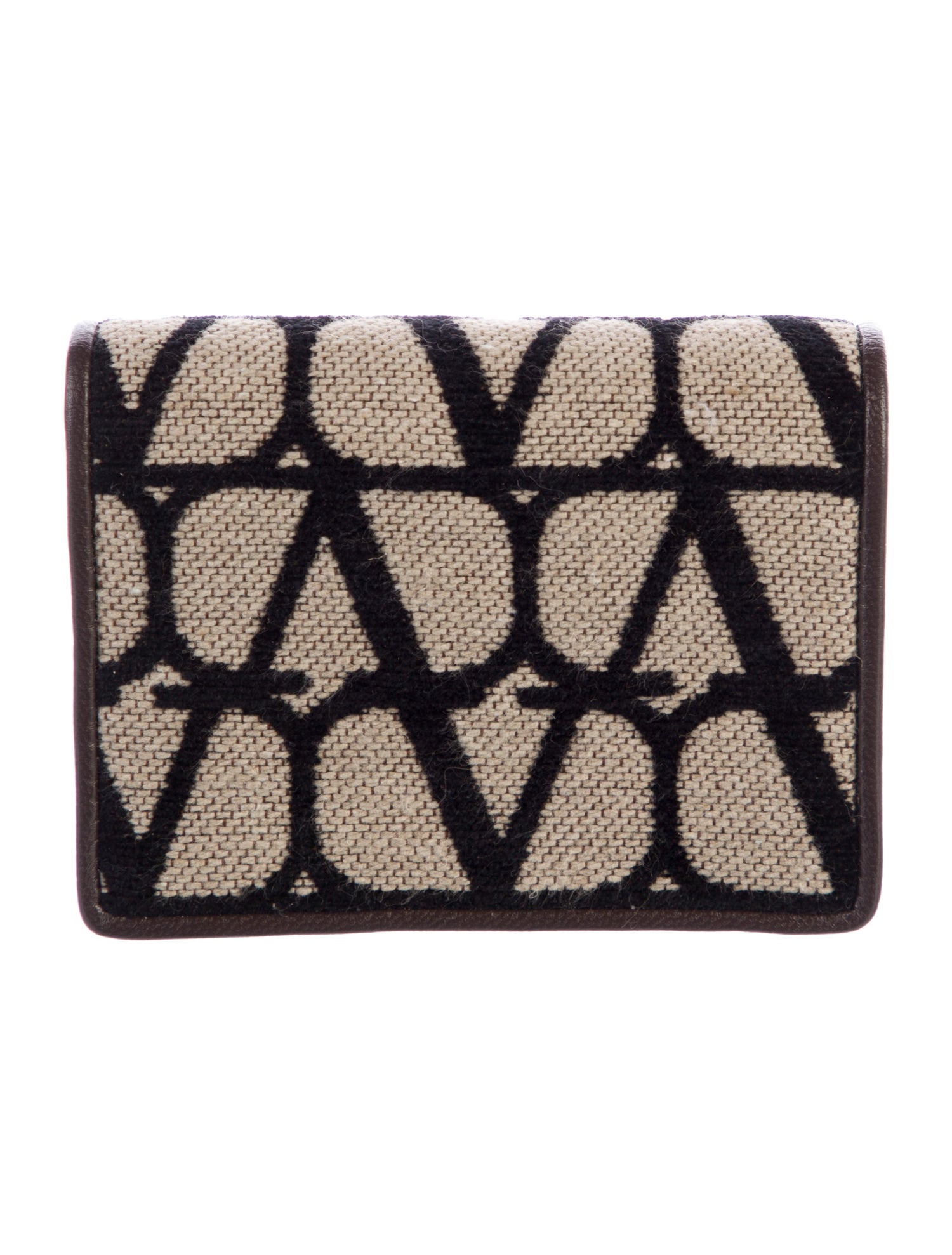 Valentino Canvas Printed Wallet