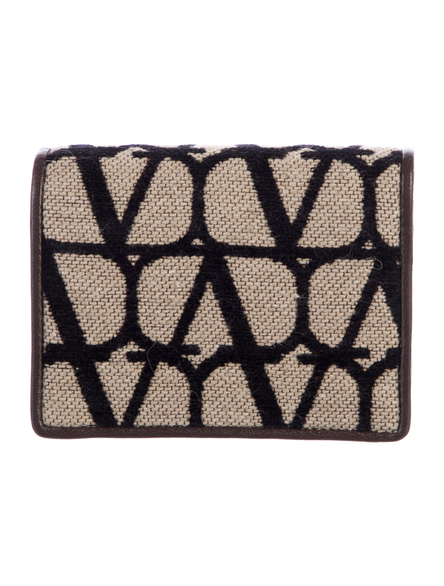 Valentino Canvas Printed Wallet