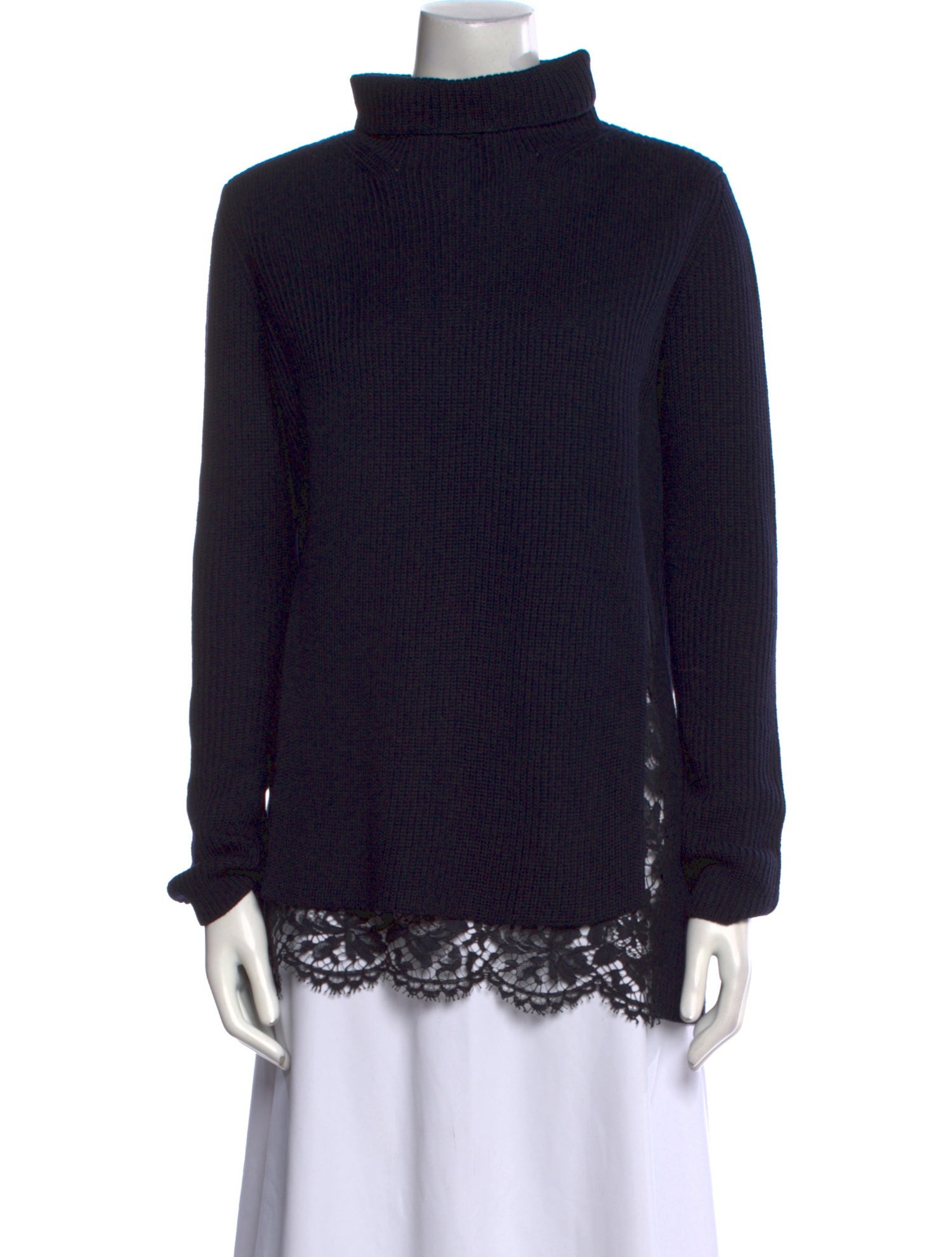 Valentino Virgin Wool Turtleneck Sweater