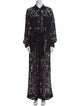 Valentino Lace Lace Pattern Jumpsuit