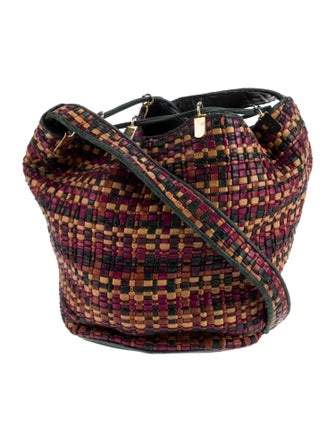 Valentino Leather Bucket Bag