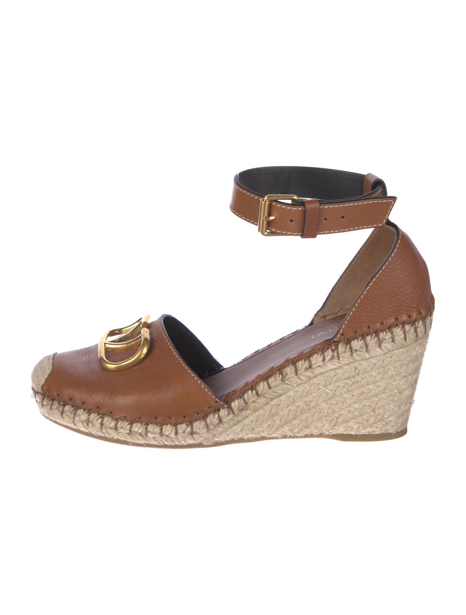 Valentino Leather D'Orsay Pumps