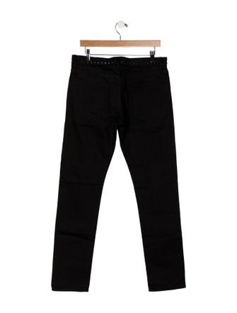 Valentino Rockstud Accents Skinny Jeans