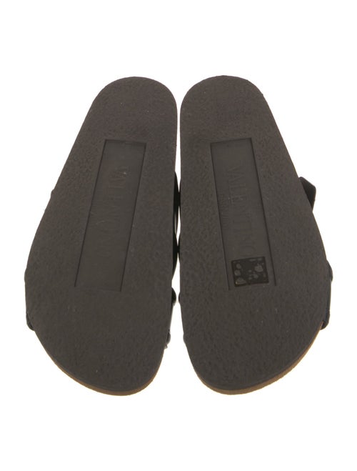 Valentino Leather Slides