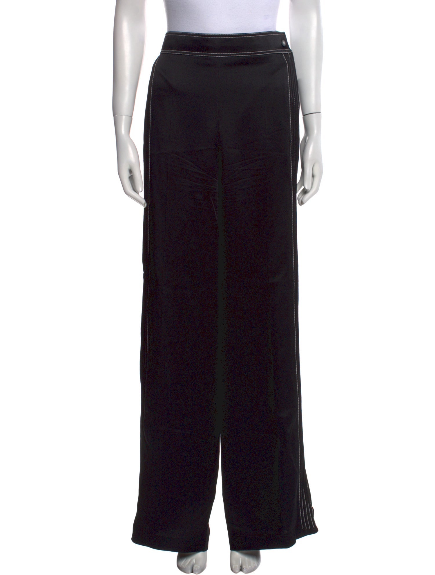 Valentino Virgin Wool Wide Leg Pants