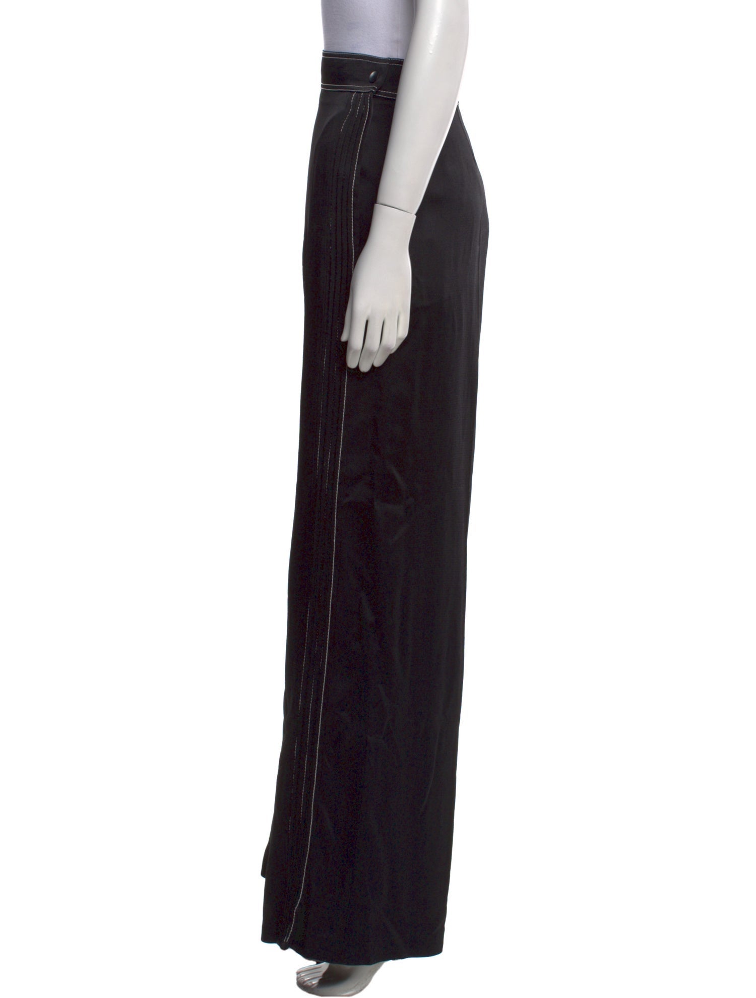 Valentino Virgin Wool Wide Leg Pants