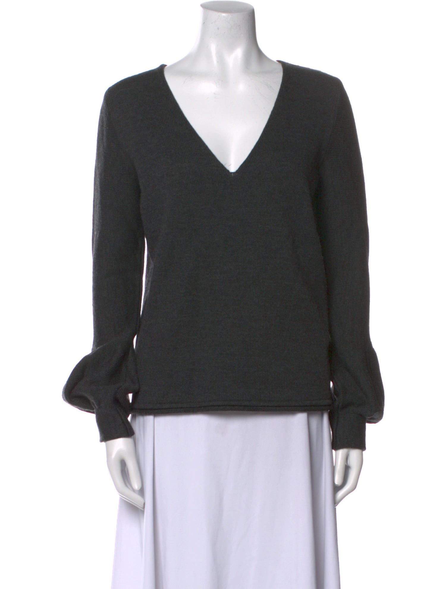 Valentino Wool V-Neck Sweatshirt