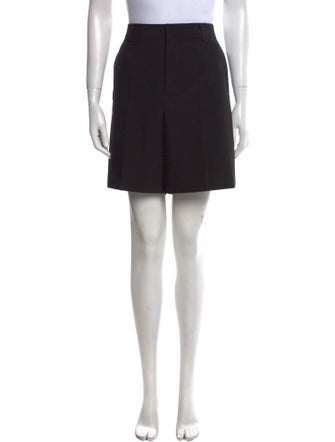 Valentino Virgin Wool Mini Shorts