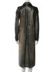Valentino Calf Leather Trench Coat