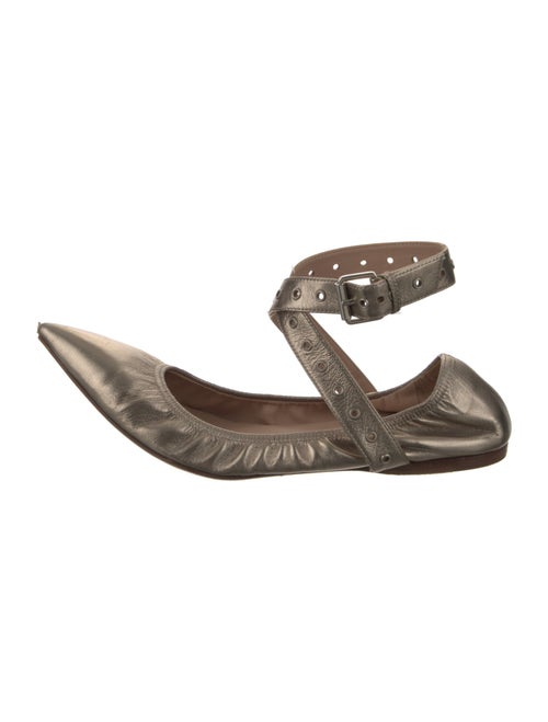 Valentino Leather Ballet Flats