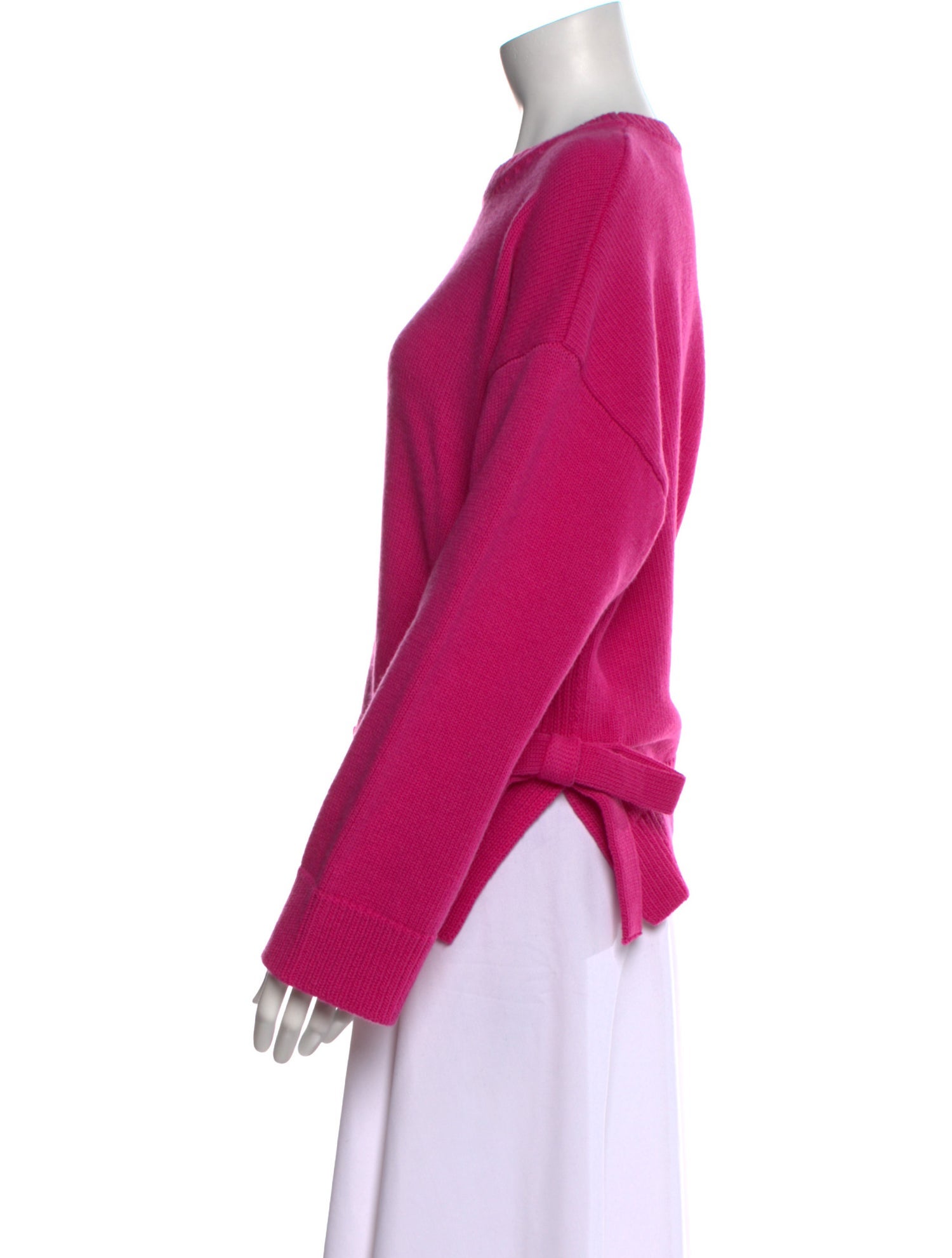 Valentino Virgin Wool Scoop Neck Sweater