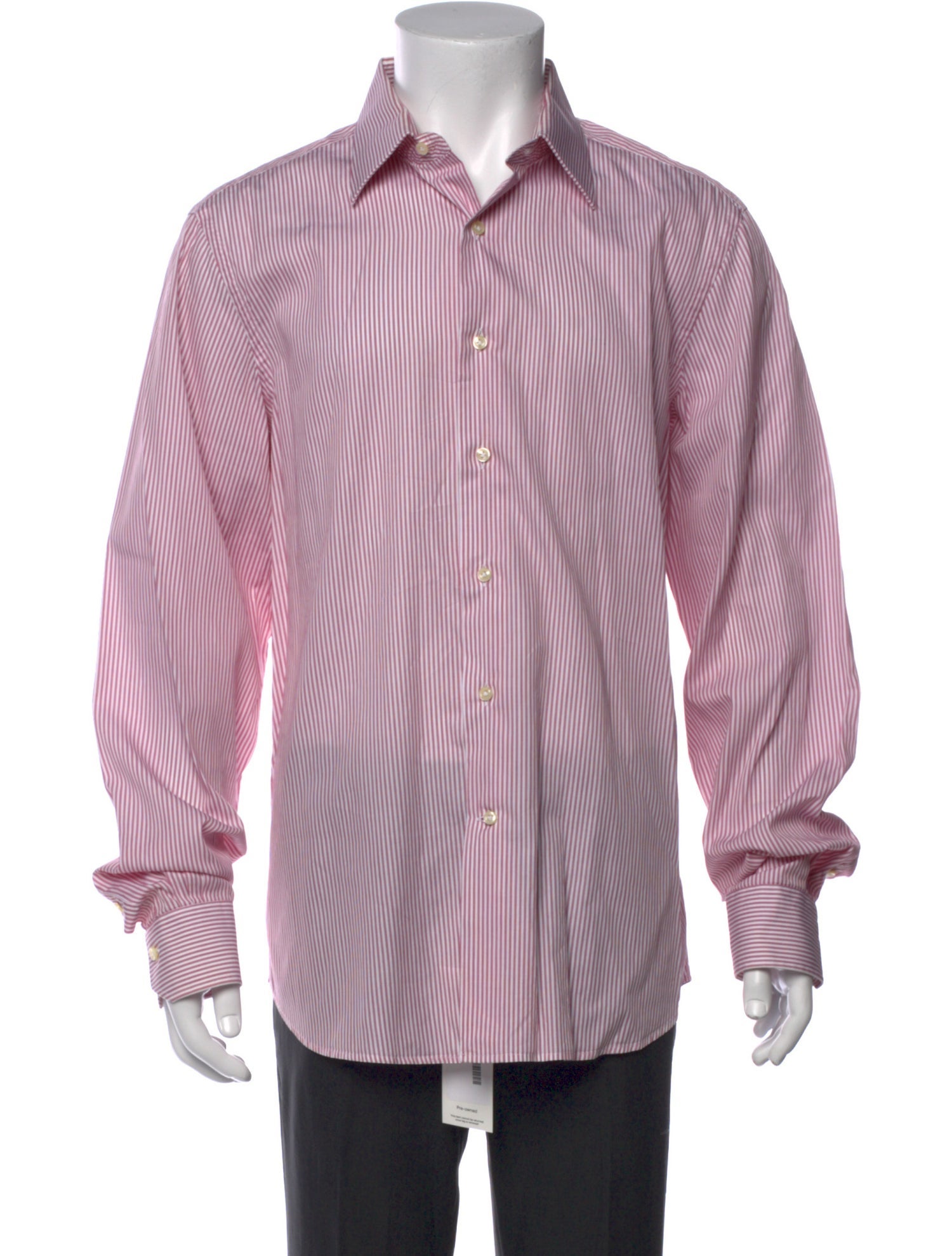 Valentino Striped Long Sleeve Shirt