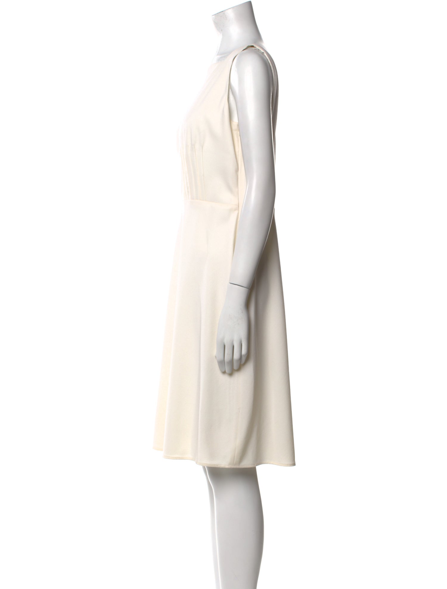 Valentino Bateau Neckline Knee-Length Dress